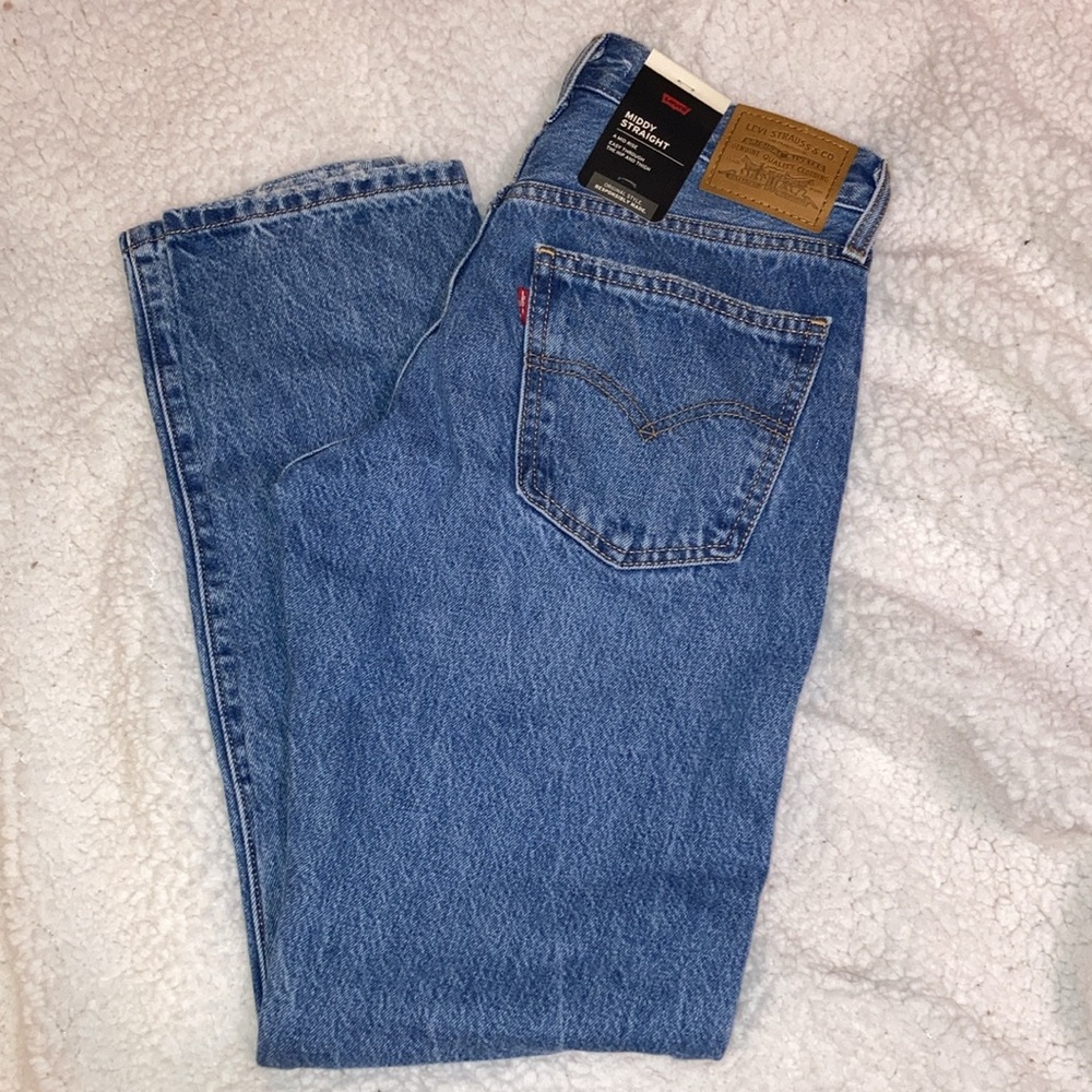 LEVI’S Middy Straight 27x31 Jeans NWT